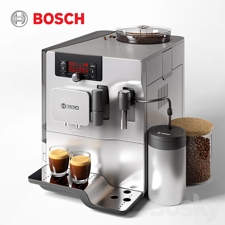 مدل سه بعدی قهوه ساز Bosch
